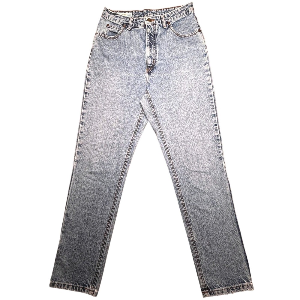 Vtg 90s Banana Republic Jeans Womens 10 100% Cotton Rigid High Rise Straight USA